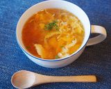 鶏の卵スープ作り方3写真