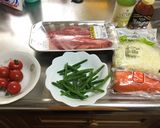 牛肉ステーキの彩り風!(^^)!作り方1写真