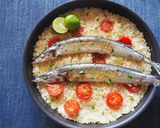 秋刀魚のパエリア作り方10写真