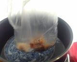ポリ袋ポリCOOK『シャケのみそバター』作り方1写真