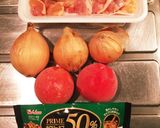 簡単★時短★冷凍トマトチキンカレー作り方1写真