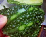 ゴーヤのオイスターソースがけ作り方1写真