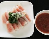 サーモンの大根包み☘️トマトソース添え作り方4写真