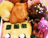 今日のキャラ弁7/10(リトルグリーメン作り方2写真