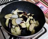 ナスと鶏肉のレモン醤油和えでサッパリ作り方3写真