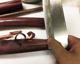 冷やして美味しい “ずいき” のおひたし作り方1写真