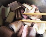 冷やして美味しい “ずいき” のおひたし作り方3写真