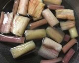 冷やして美味しい “ずいき” のおひたし作り方4写真