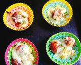 お弁当☆ミートボールとポテトのチーズ焼き作り方4写真