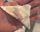チーズとトマトのシューマイ皮包み作り方4写真