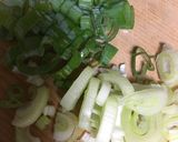超簡単　牛ネギ煮込みうどん作り方1写真