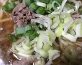 超簡単　牛ネギ煮込みうどん作り方6写真