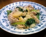 豚肉とリンゴの生クリーム煮作り方4写真