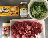 簡単! 牛肉なめ茸丼作り方1写真