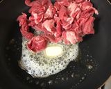 簡単! 牛肉なめ茸丼作り方2写真
