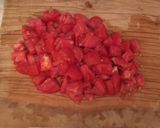 混ぜるだけ、トマトとひよこ豆のサラダ作り方2写真