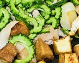 はちみつしょう油味●ゴーヤーチャンプルー作り方3写真