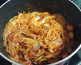 シーフードのホイル蒸し焼き/+аでパスタ作り方9写真