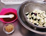 ひき肉とカラフル野菜のオイスター炒め作り方1写真