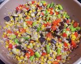 ひき肉とカラフル野菜のオイスター炒め作り方5写真