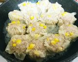 簡単☆フライパンでとうもろこし焼売☆作り方5写真