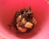 電子レンジで簡単★チョコバナナ生八つ橋作り方2写真