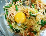 旨っ♥香味だれ じゃがいもキムチチヂミ作り方6写真