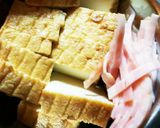 山芋・厚揚げ・ベーコンのガリバタチーズ作り方3写真