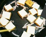 山芋・厚揚げ・ベーコンのガリバタチーズ作り方5写真