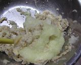 お好みソースがあう　蓮根ハンバーグ作り方3写真