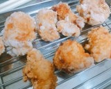 揚げ焼きでヘルシー☆鶏肉の竜田揚げ作り方5写真