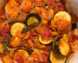 栄養満点◎チキンと夏野菜たぷりカポナータ作り方6写真