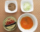 10分で作れる☘️カニ缶で贅沢中華スープ作り方1写真
