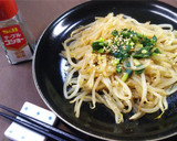 しゃっきり味染み＊もやしの簡単麺つゆ炒め作り方9写真
