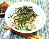 ツナと胡瓜の混ぜごはん♪作り方3写真