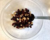 混ぜるだけ☆ミックス豆とカイワレのパスタ作り方4写真