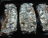 塩麹味噌漬け豚のホイル焼き作り方3写真