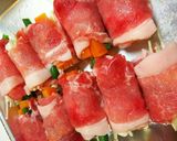 お弁当にもOK 肉巻きの煮物作り方5写真