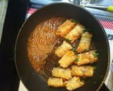 お弁当にもOK 肉巻きの煮物作り方7写真