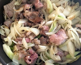 牛スジ玉ねぎ煮込み★圧力鍋不使用作り方5写真