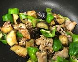 豚肉☆茄子☆ピーマンのスタミナ味噌炒め☆作り方6写真