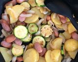 子供大好き！ズッキーニ入りコンソメポテト作り方4写真