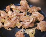 若鶏ハラミのしょうが焼き作り方3写真