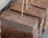 梅ジャムで*ザッハトルテなロールケーキ作り方46写真