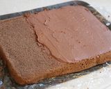 梅ジャムで*ザッハトルテなロールケーキ作り方40写真