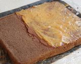 梅ジャムで*ザッハトルテなロールケーキ作り方41写真