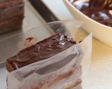 梅ジャムで*ザッハトルテなロールケーキ作り方50写真