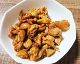 包丁いらずの鶏皮の焼鳥風炒め作り方3写真