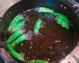 市販の麺つゆで、茄子とししとうの揚げ浸し作り方4写真