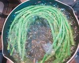 簡単！十六ささげの棒々鶏風和え物作り方1写真